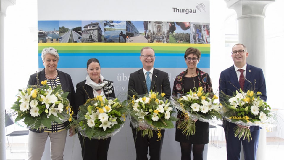 Thurgauer Regierung in neuer Zusammensetzung