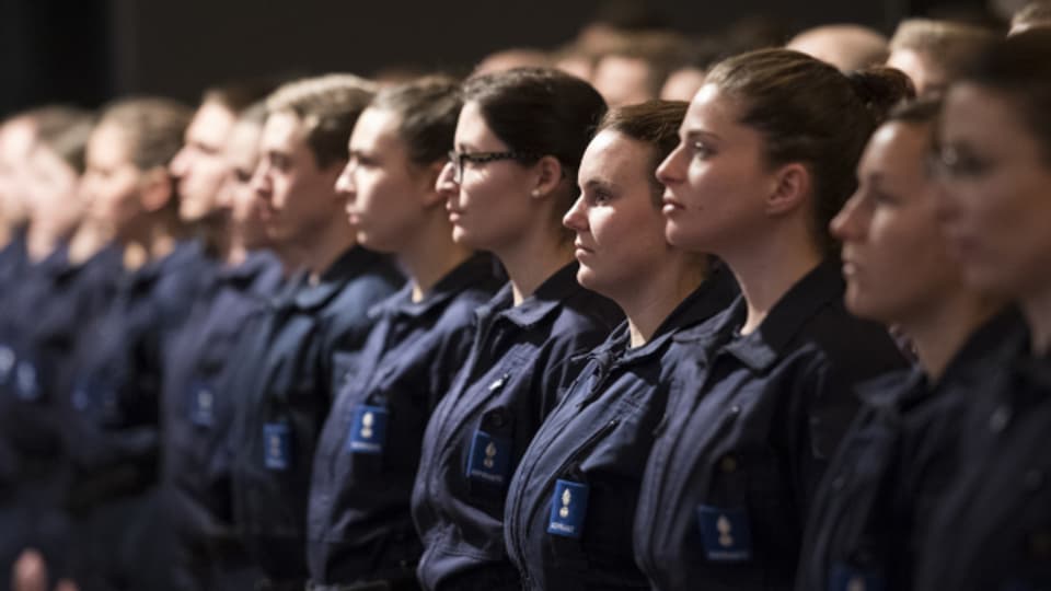 Die St. Galler Kantonspolizei will den Frauenanteil erhöhen.