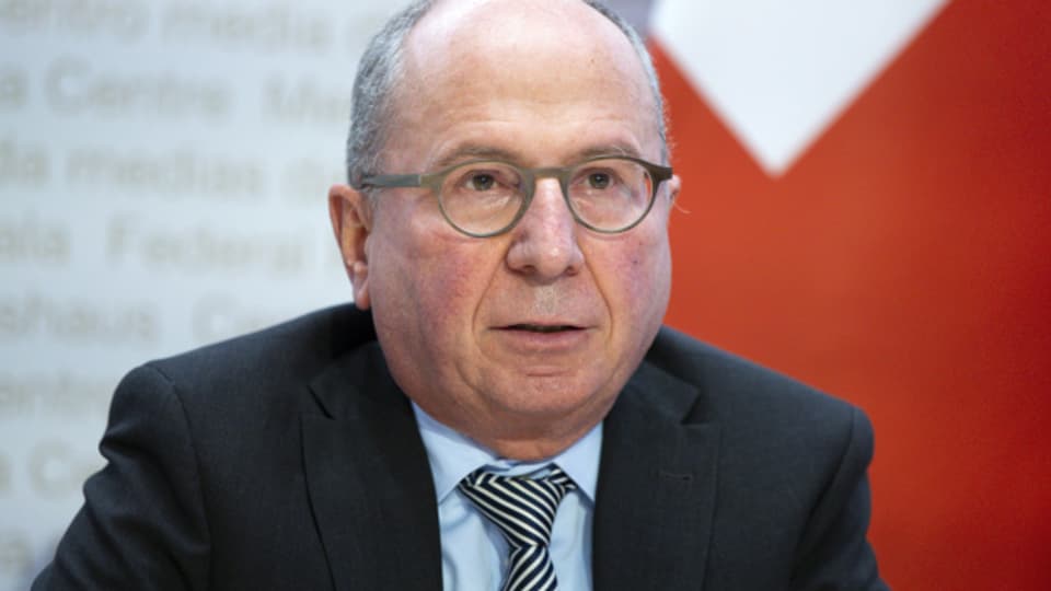 Fredy Fässler, oberster Polizeidirektor der Schweiz