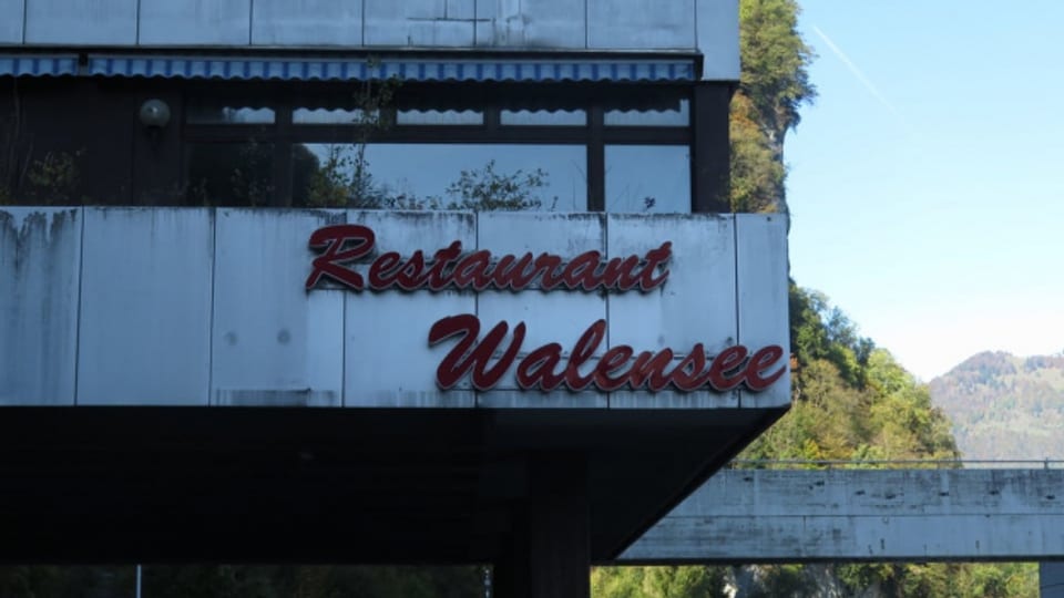 Gebaut wurde die Raststätte am Walensee in den 1960er-Jahren.