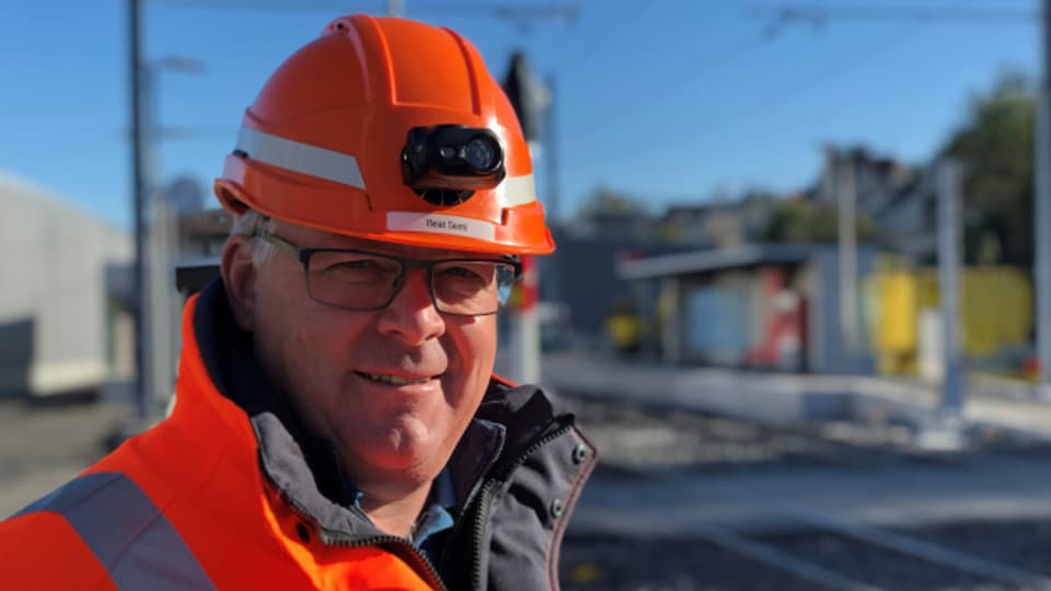 Der 56-jährige Beat Senti ist Projektleiter Infrastruktur bei den Appenzeller Bahnen.