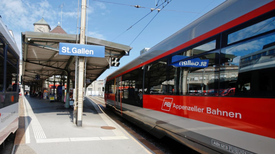 Nebenbahnhof St. Gallen Appenzeller Bahnen