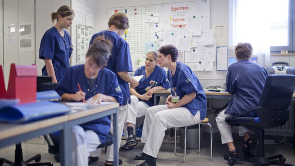 Wird die Berufsfachschule St. Gallen zum Kompetenzzentrum Gesundheit?