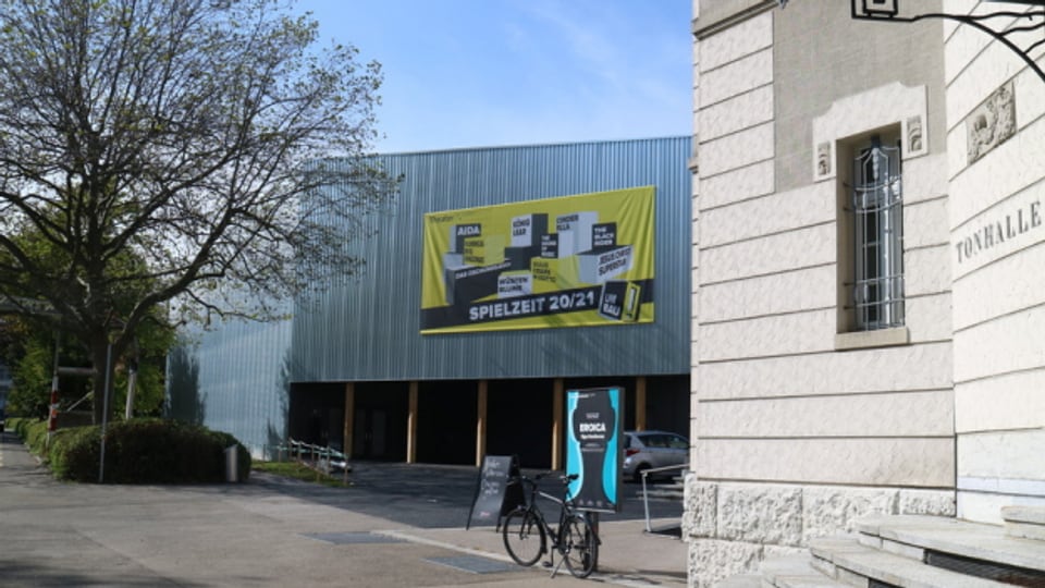 Das Theaterprovisorium wird in St. Gallen bald nicht mehr gebraucht.
