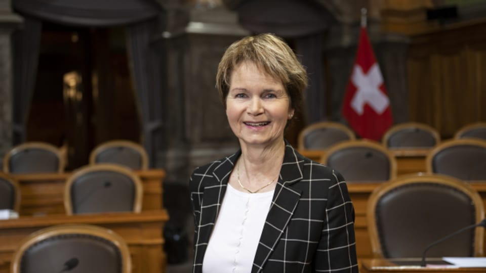 Einstimmig gewählt: Brigitte Häberli-Koller.