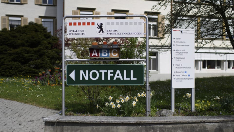 Die Bettenstation im Spital Appenzell wurde im Juni 2021 geschlossen.