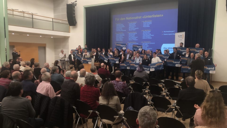 Die Mitte-Partei des Kantons Thurgau geht mit zehn Listen auf Wählerfang.