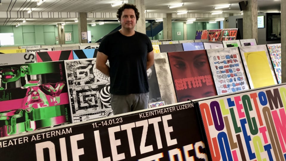 Organisator Philip Kerschbaum bringt die Werke zum 5. Mal nach St. Gallen