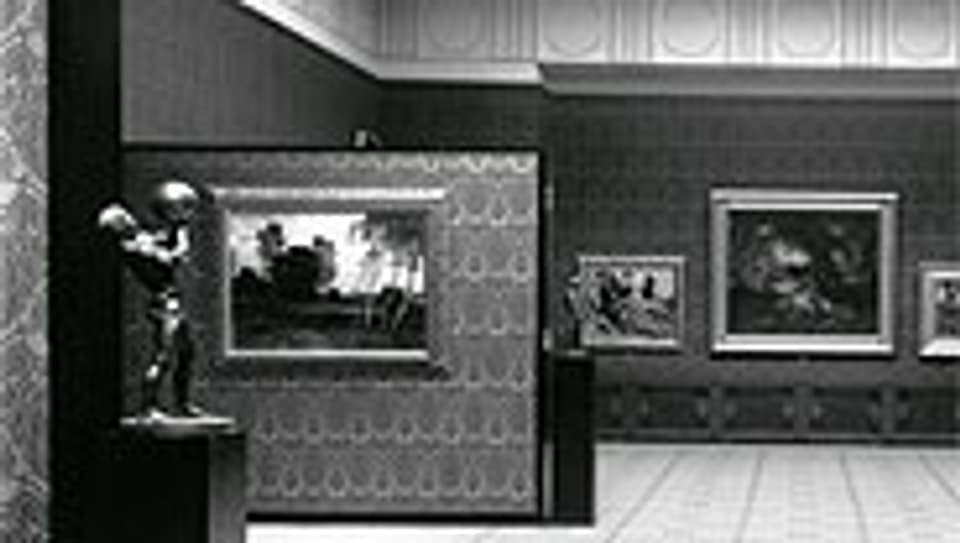 Sammlungsräume um 1910