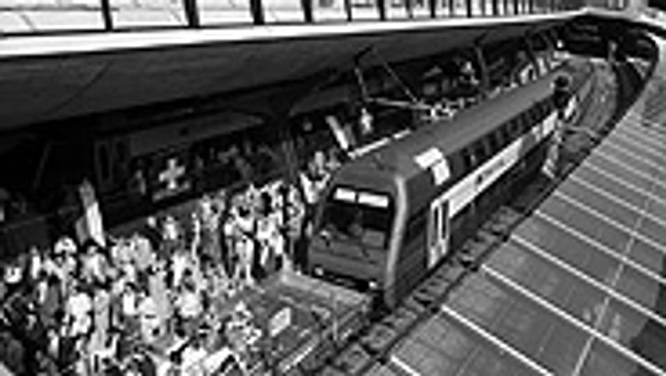 Vor 20 Jahren fuhr die erste S-Bahn in den Bahnhof Stadelhofen