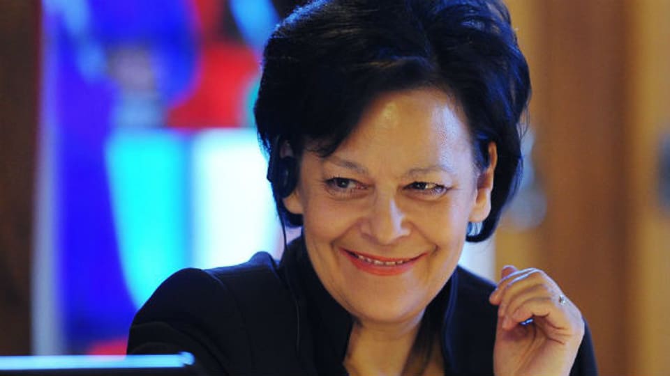 Noch hat sie gut lachen: Regierungsrätin Ursula Gut an der Budgetdebatte im Zürcher Kantonsrat.
