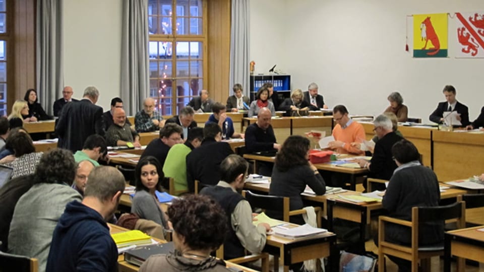Das Winterthurer Parlament beschliesst im 2. Anlauf ein Budget für 2013.