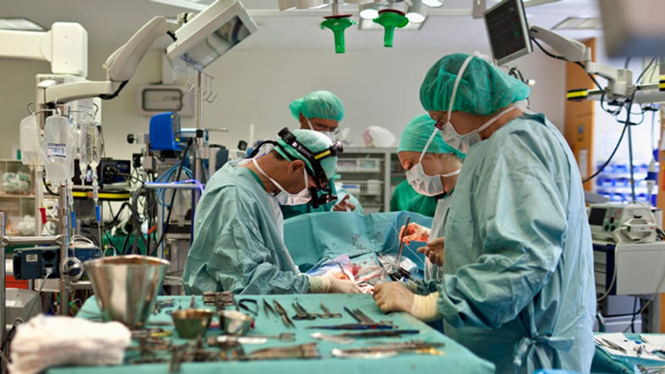 Wieviel Geld erhält ein Spital für eine Herztransplantation?