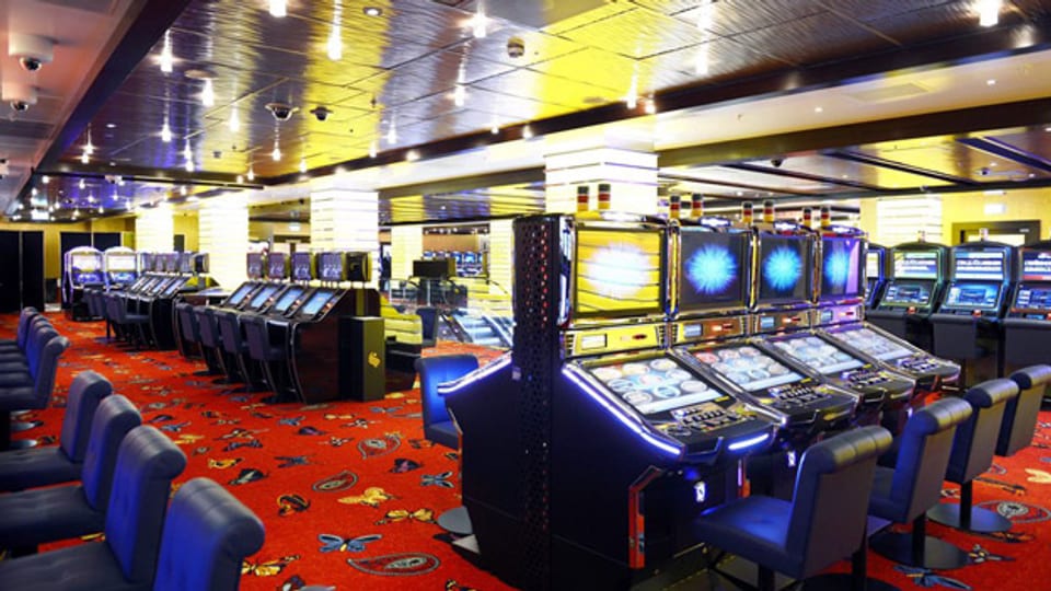Die Spielautomaten im Casino Zürich sind noch häufig zu leer.