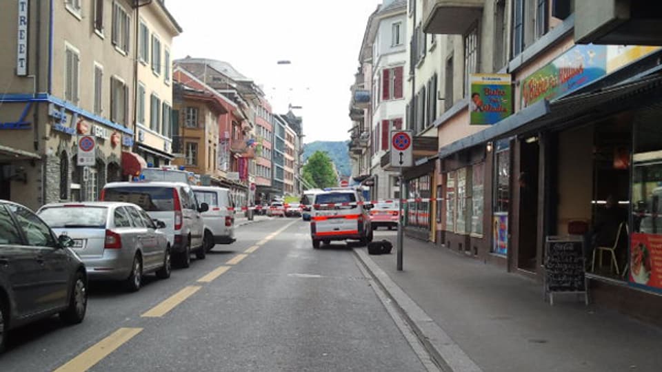 Die Zürcher Langstrasse war wegen des Polizeieinsatzes für mehrere Stunden gesperrt