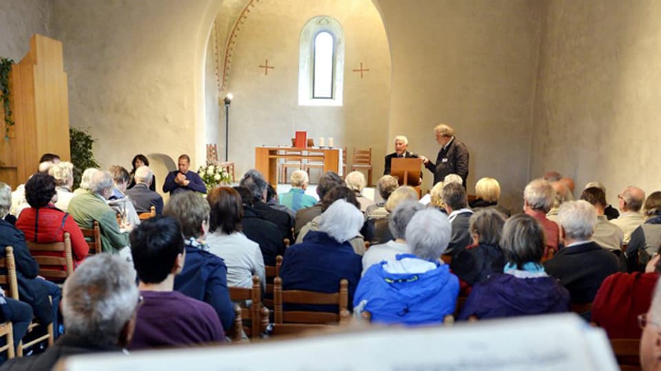 Ein gemeinsamer Gottesdienst, aber kein interkonfessionelles Abendmahl: Die umstrittene Eucharistiefeier in Duebendorf hat nicht stattgefunden.