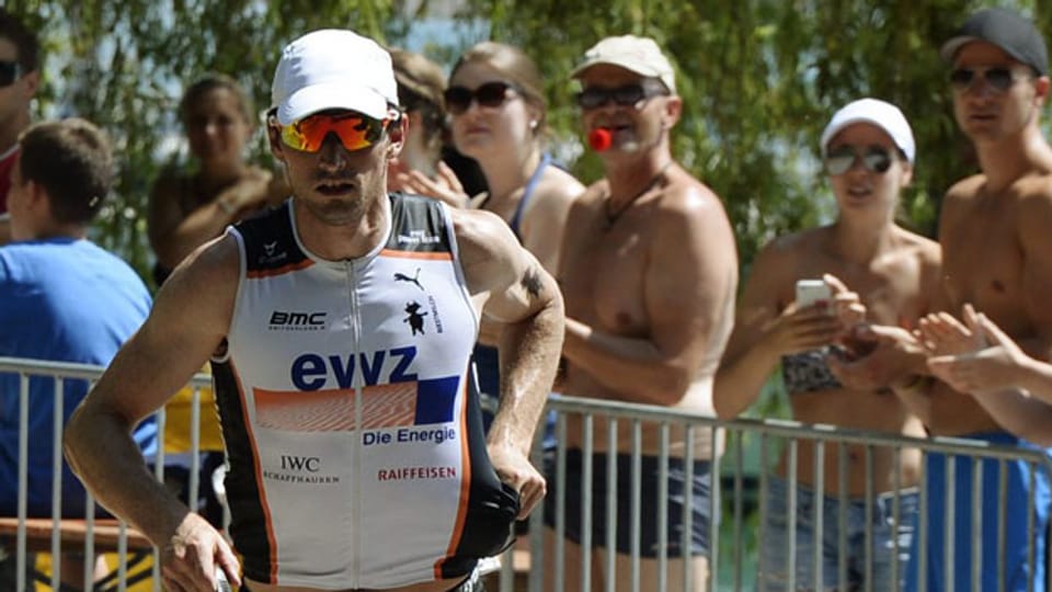 Der Ironman-Sieger von Zürich in Aktion: Ronnie Schildknecht
