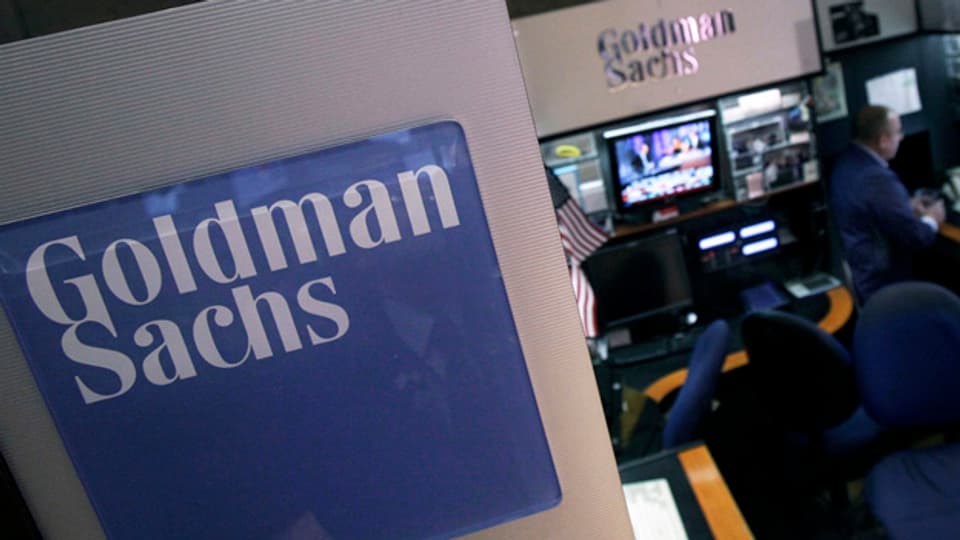 Im Visier der Gewerkschaft: die Bank Goldman Sachs