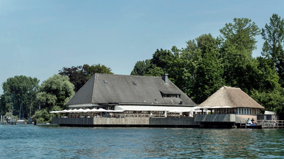 Auch der Neubau erhält eine Terrasse: Das heutige Restaurant «Fischstube» am Zürichhorn