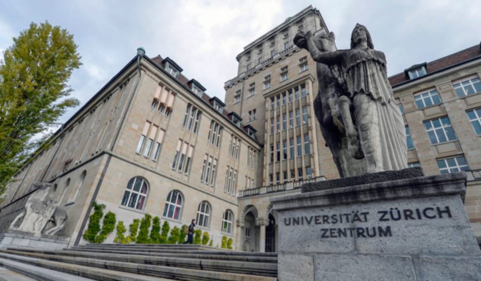 Das Hauptgebäude der Universität Zürich.
