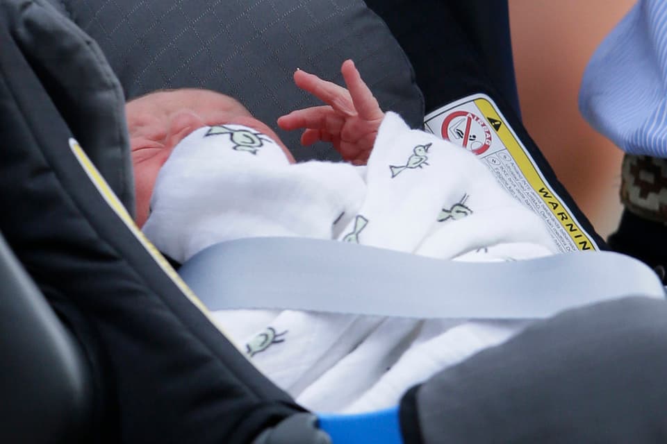 Royal Baby George erhielt an seinem Geburtstag einen Namensvetter im Spital Uster.