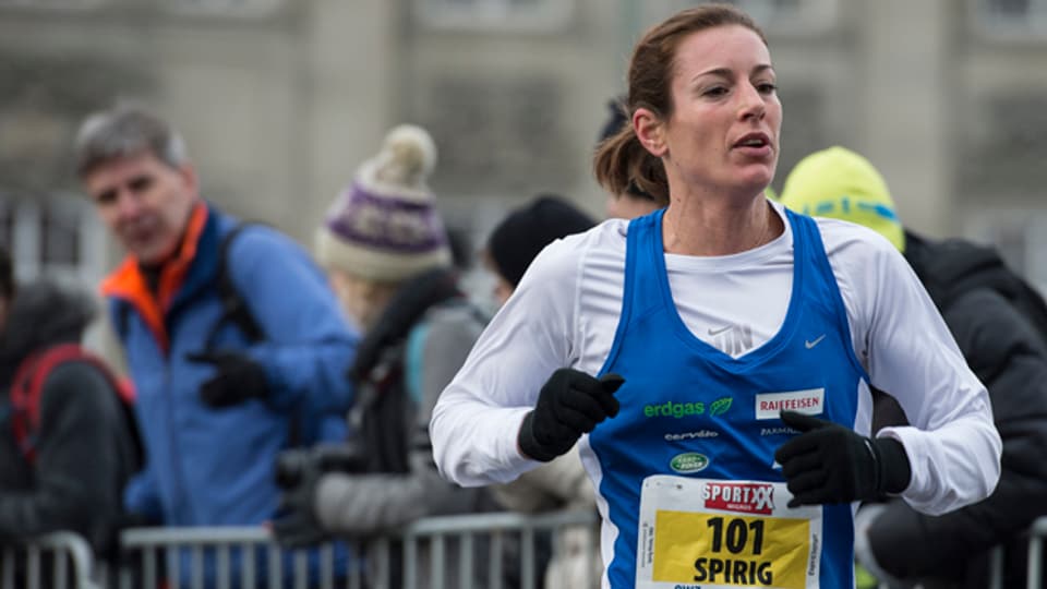 Sie will es wissen: Nicola Spirig nimmt in Zürich den Marathon in Angriff.