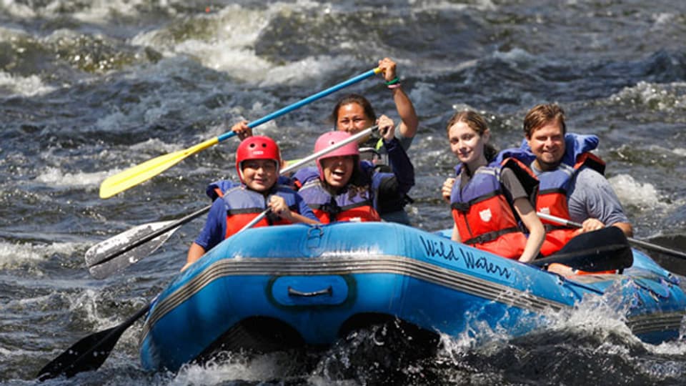 Risikosport River Rafting