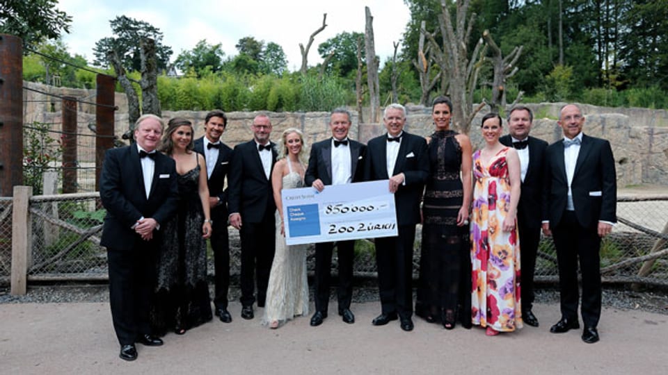 «Grosszügige Spende» - Zoodirektor Alex Rübel freut sich über 850'000 Franken.