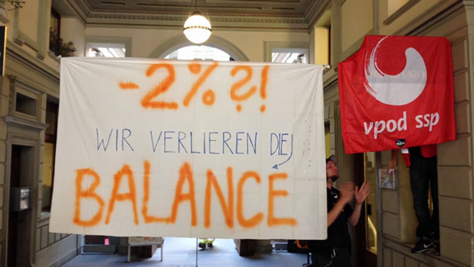 Ihr Protest hat sich ausgezahlt: Den Winterthurer Stadtangestellten wird der Lohn nicht gekürzt.
