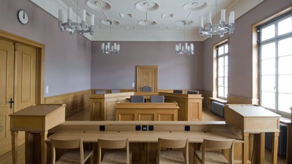 Der Gerichtssaal am Bülacher Bezirksgericht