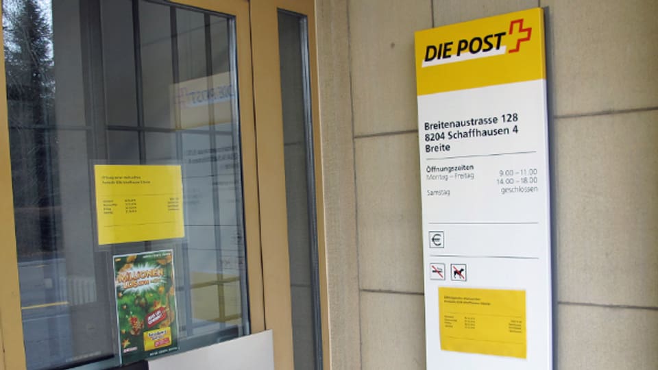 Gilt als akut gefährdet: Die Poststelle im Schaffhauser Quartier Breite.