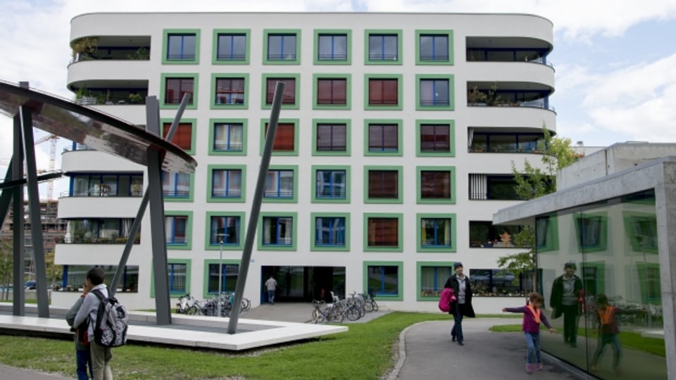 Der Neubau der Genossenschaftssiedlung «Sunnige Hof» in Zürich Albisrieden.
