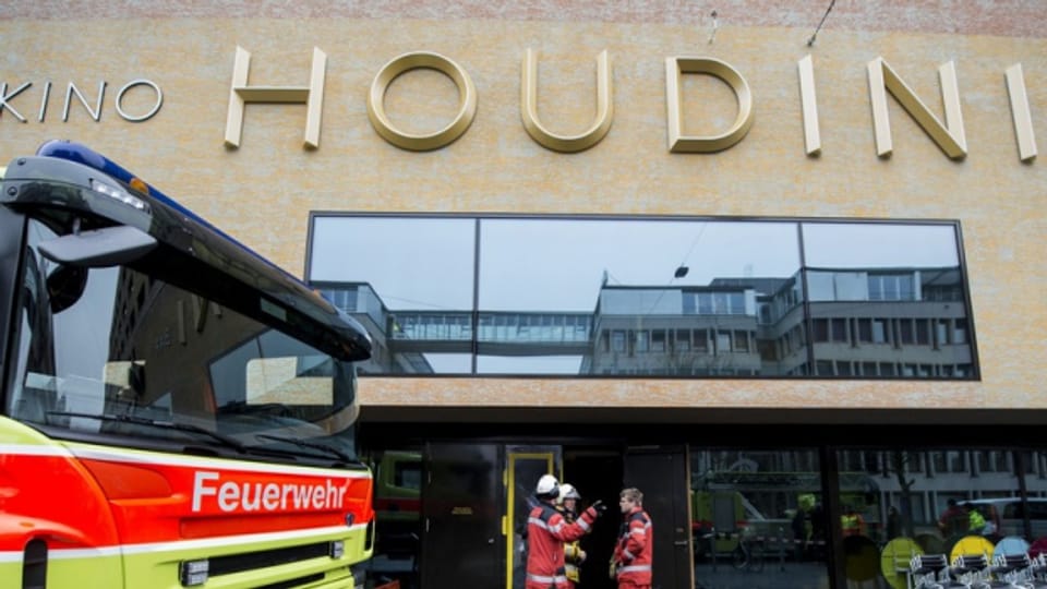 Die Feuerwehr konnte den Brand im Houdini rasch unter Kontrolle bringen.