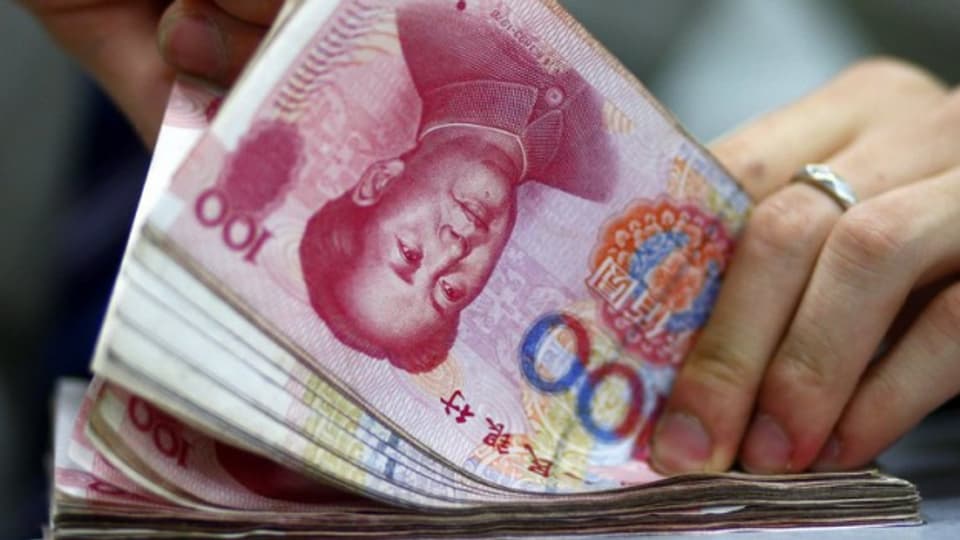 Chinesische Renminbi-Note