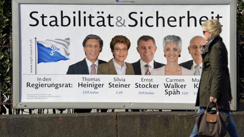 Das bürgerliche Fünferticket holte Silvia Steiner und Carmen Walker Späh in den Regierungsrat.