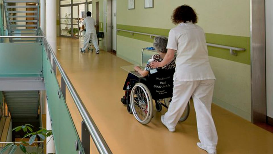 Das Waidspital kann die Kosten für hochbetagte Patienten nicht decken.