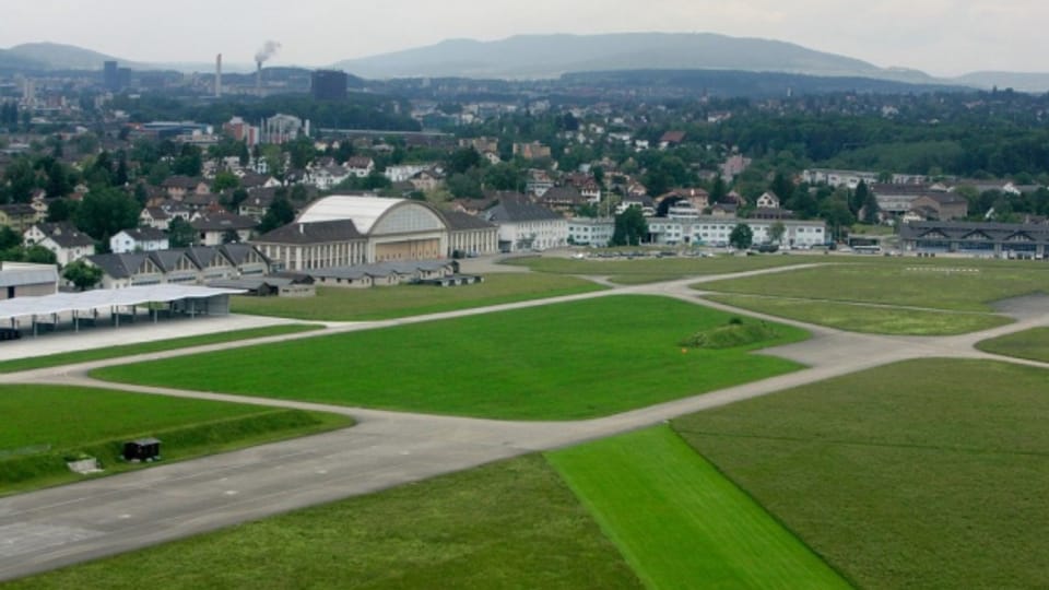 Der Militär-Flugplatz Dübendorf.
