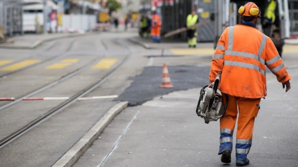 Die Bauarbeiter ziehen ab: Zürichs Verkehr rollt bald wieder.