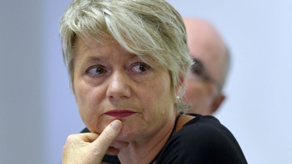 Die Zürcher Justizdirektorin Jacqueline Fehr informiert über Suizid der Mutter von Flaach.