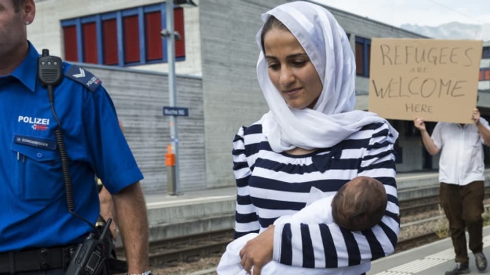 Zahlreiche Schweizer wollen Flüchtlinge bei sich aufnehmen.