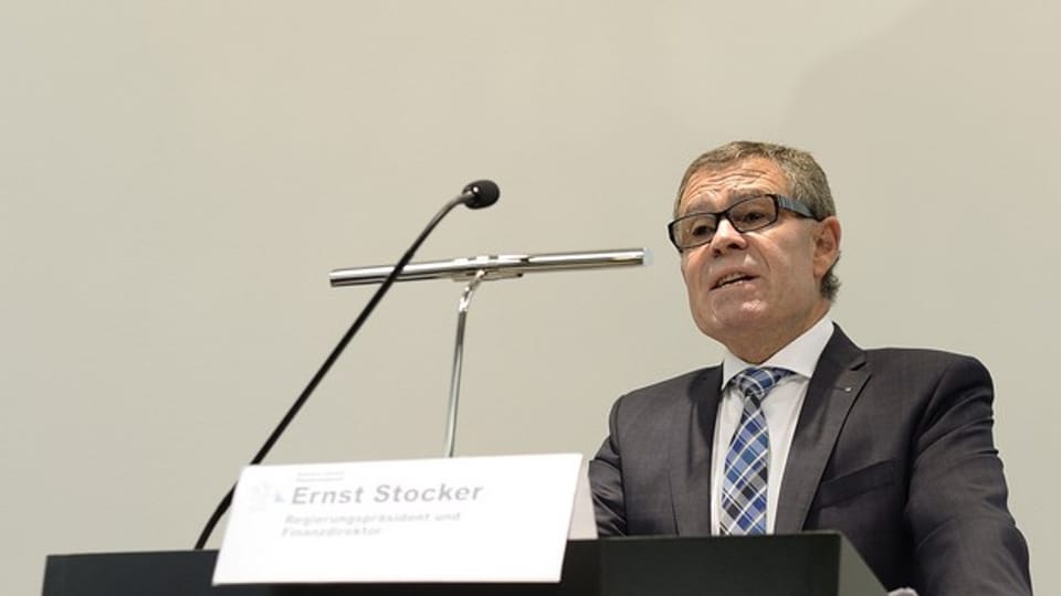 Finanzvorsteher Ernst Stocker präsentierte zum ersten Mal das Budget.