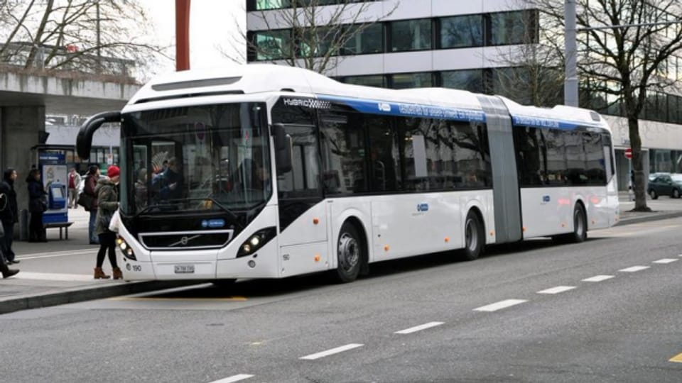 Noch ist es ein Testbus. Die Stadt Zürich will aber elf Hybridbusse kaufen.
