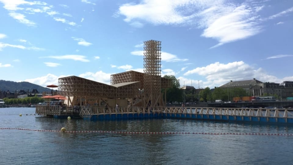 Der Pavillon der Manifesta soll eine Brücke zur Kunst sein