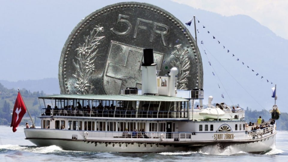 Wieviel darf eine Schifffahrt auf dem Zürichsee zusätzlich kosten? Keystone/Montage SRF