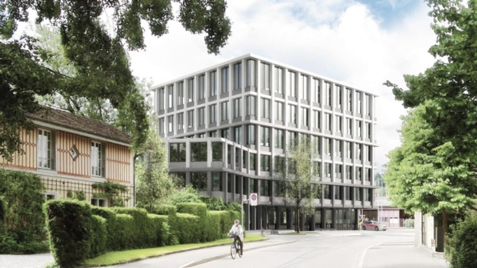 Der Neubau in Winterthur würde Platz bieten für 250 Polizisten.