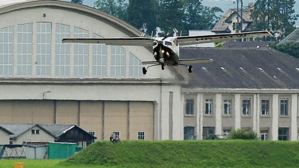 Es wird weiterhin geflogen auf dem Flugplatz Dübendorf.