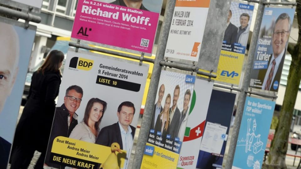 Kleine Parteien wie die EVP scheiterten bei den letzten Zürcher Wahlen an der Fünf-Prozent-Hürde.