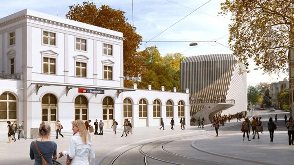 Eine Herzensangelegenheit: Santiago Calatrava baut ein neues Gebäude am Bahnhof Stadelhofen.