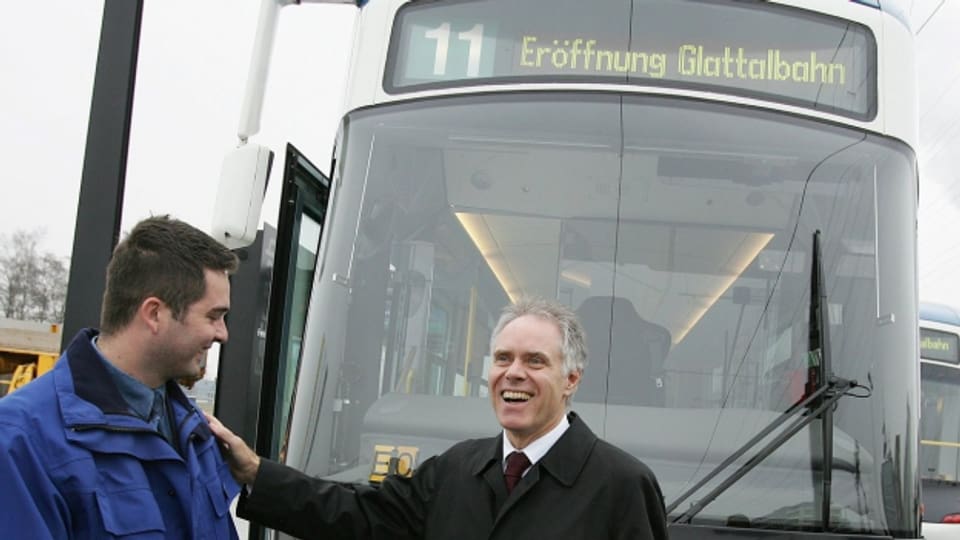 Die Eröffnung der Glattalbahn im Dezember 2006 feierte auch der damalige Bundespräsident Moritz Leuenberger.