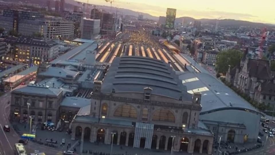 Der Zürcher Hauptbahnhof ist Teil des neuen Imagefilms des Kantons Zürich.